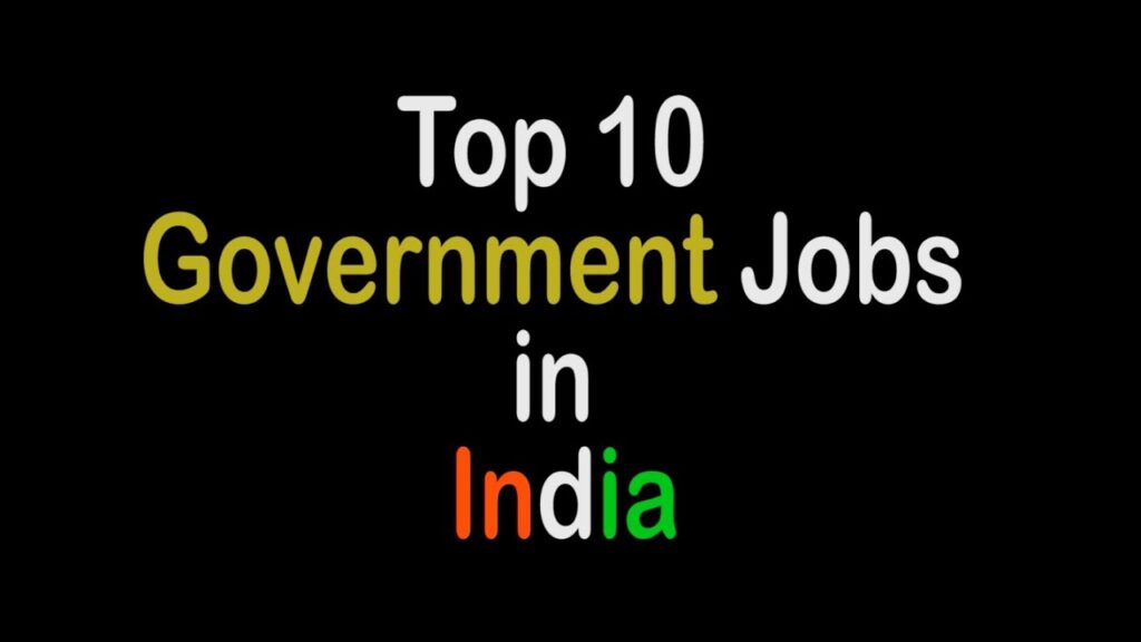 Top 10 Government jobs