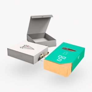 Custom printed retail packaging 