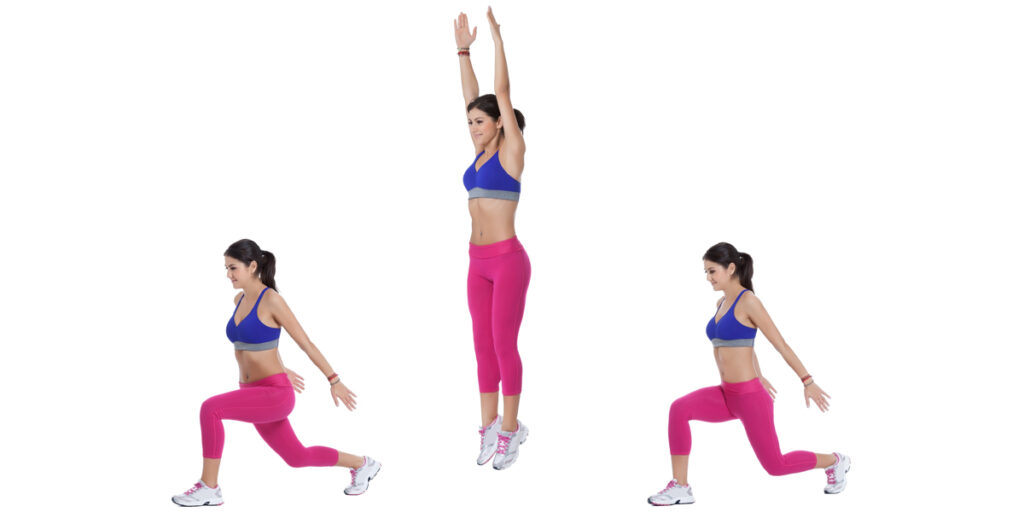 jumping lunges