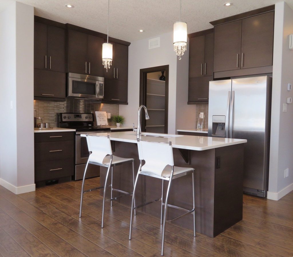 Modern kitchen cabinets