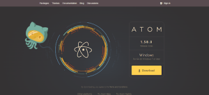 Atom- Software development tools