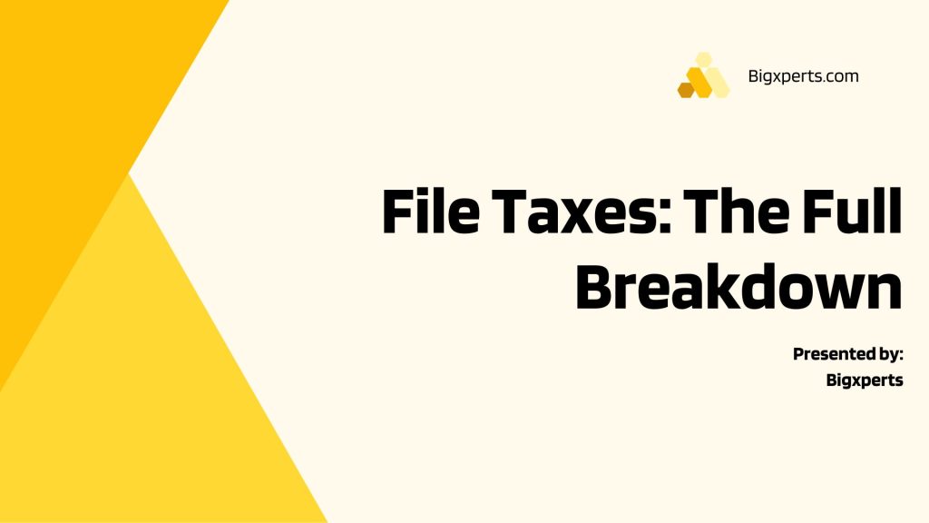 Tax Preparation